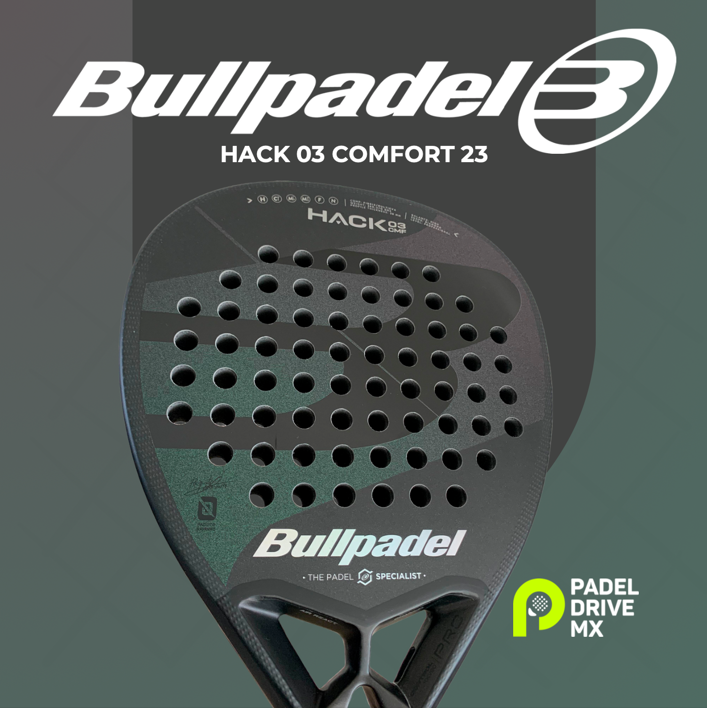 Bullpadel Hack 03 Comfort